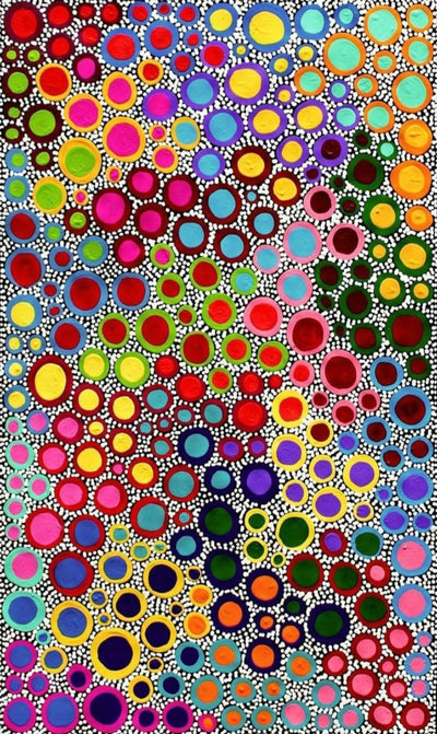 Écharpe Cachemire Mosaïque de Bulles