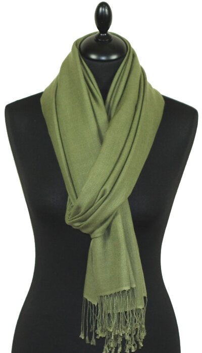 Pashmina Vert Olive