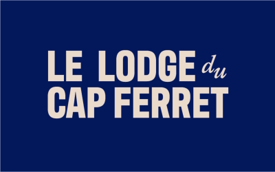 Logo de l’hôtel Le Lodge du Cap Ferret, partenaire exclusif, hôtel de charme avec appartements et chambres haut de gamme