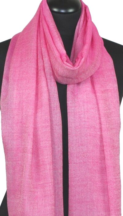 Écharpe en Laine Fuchsia