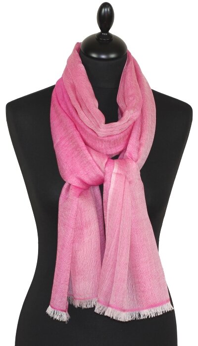 Écharpe en Laine Fuchsia