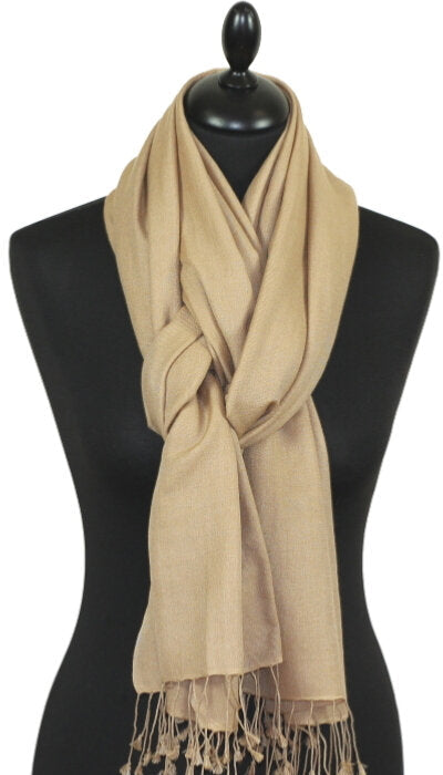 Pashmina Beige Doré