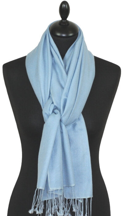 Pashmina Bleu Ciel