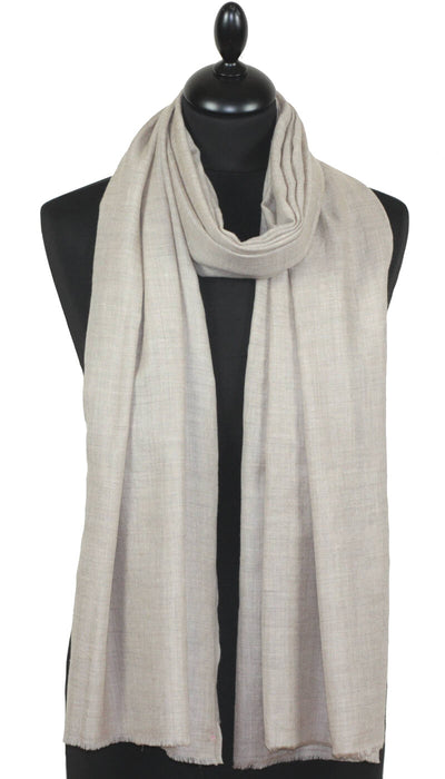 Pashmina Écru Naturel
