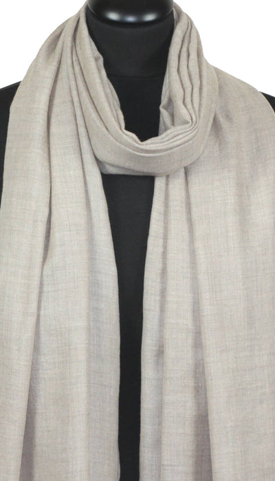 Pashmina Écru Naturel