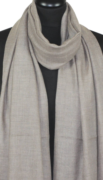 Natural Grey-Beige Pashmina