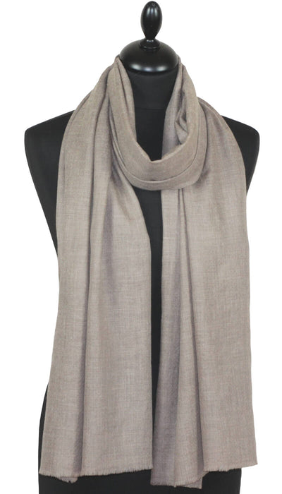 Pashmina Taupe Naturel