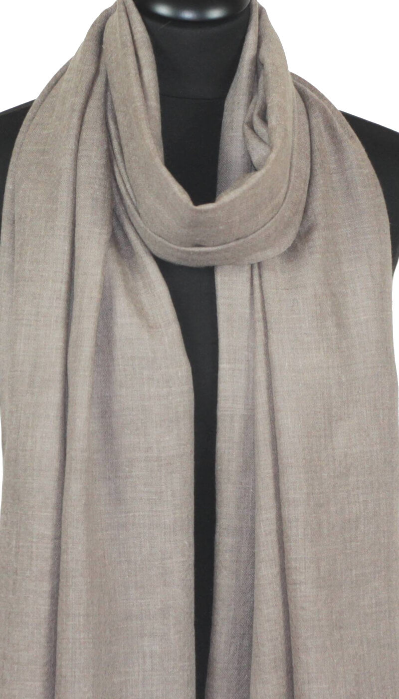 Pashmina Taupe Naturel