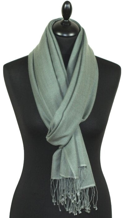 Pashmina Vert de Gris