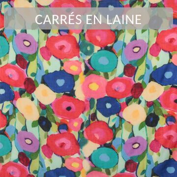 grand châle en laine carré