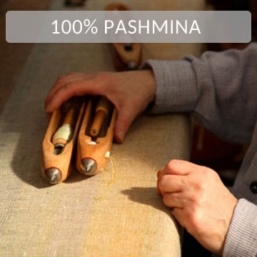 Collection 100% Pashmina - Châles en pur cachemire d'Inde